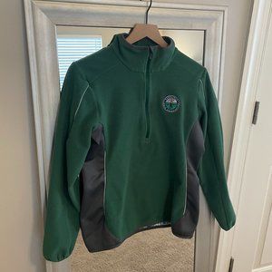 Columbia Women's Green Carolinas Golf Association Pullover Jacket Size Medium